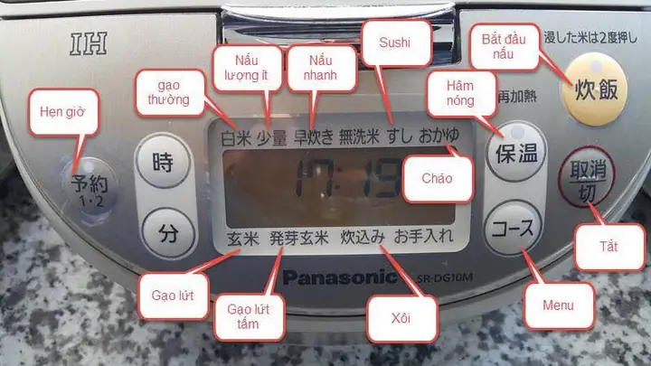 Cách Nấu Nồi Cơm Điện Nhật Đúng Chuẩn Từ A-z