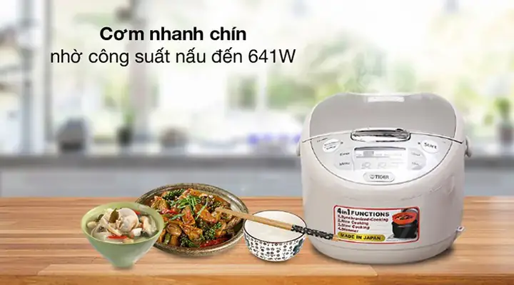 Cách Nấu Nồi Cơm Điện Tiger Của Nhật Ngon Chuẩn Vị Tại Nhà