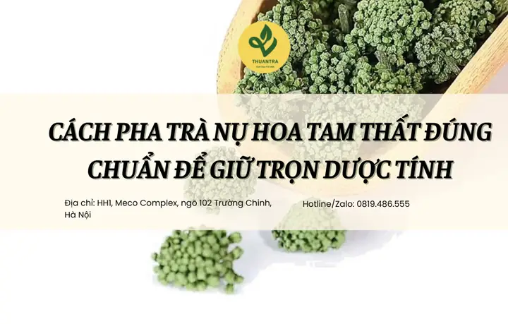 Cách Nấu Nụ Hoa Tam Thất: Hướng Dẫn Chi Tiết Từ A Đến Z