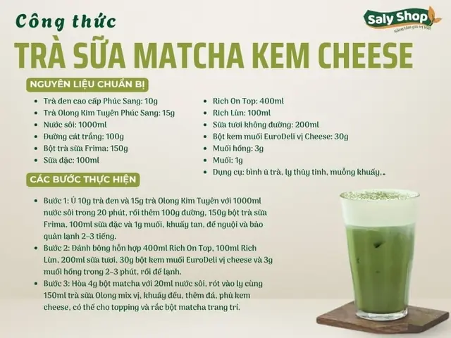Cách Pha Matcha Kem Tươi Chuẩn Vị: Hướng Dẫn Chi Tiết Từ A Đến Z