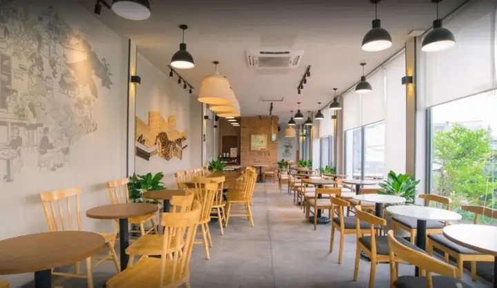 Cận cảnh một góc yên tĩnh tại The Coffee House Cao Thắng, thích hợp cho làm việc