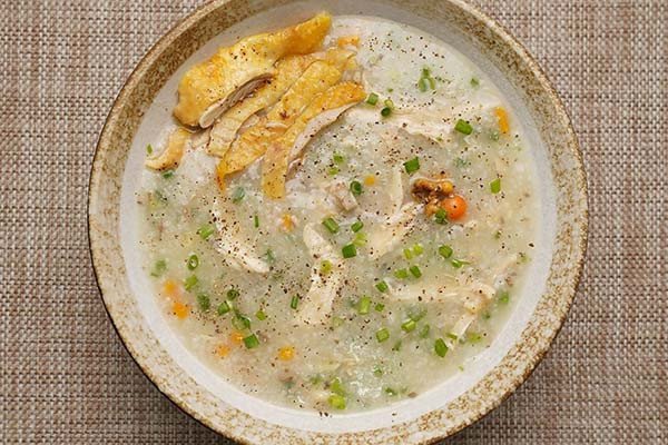 Cháo gà miền Bắc