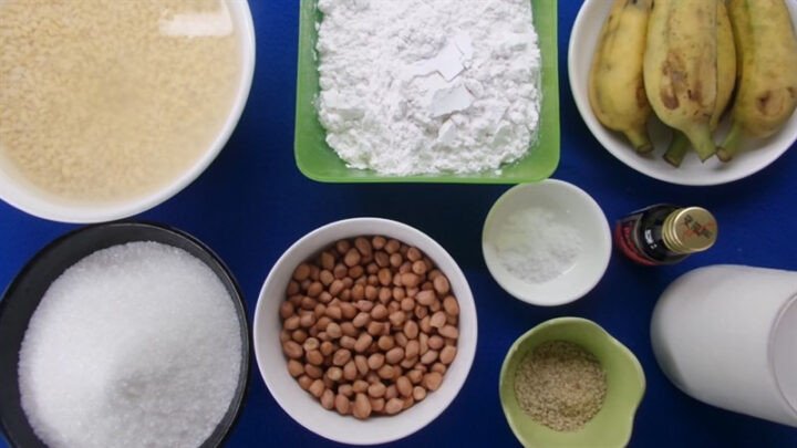 Chuối sứ chín tới, lý tưởng để nấu chè chuối đậu xanh
