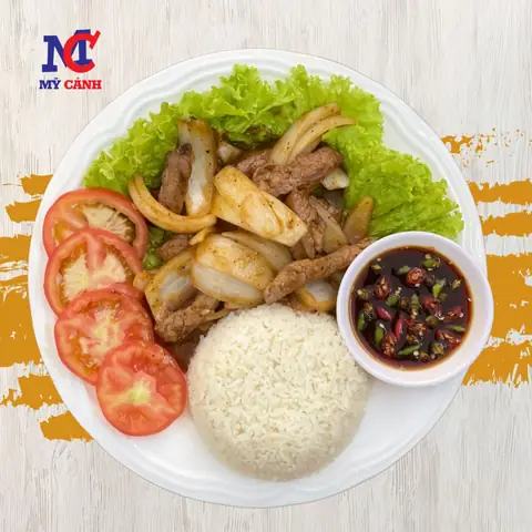Cách Làm Cơm Bò Xào Củ Hành Chuẩn Vị, Đậm Đà