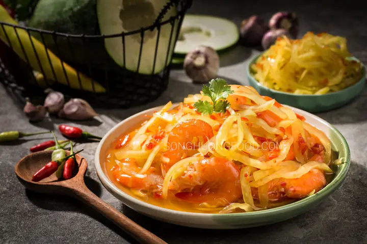 Cách Làm Đu Đủ Trộn Mắm Tôm Chua Chuẩn Vị