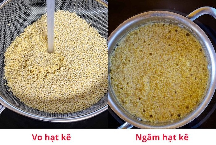 Hướng dẫn sơ chế hạt kê sạch sẽ để chuẩn bị cho món bánh đa kê