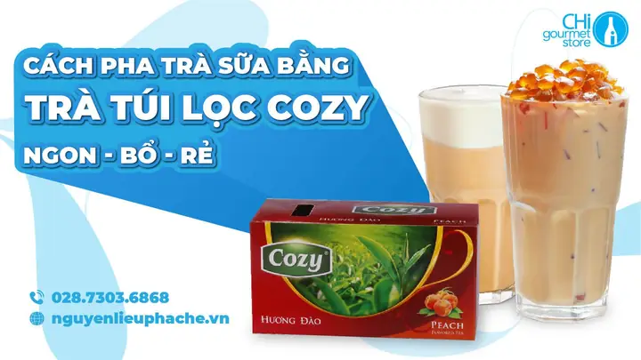 Cách Làm Trà Sữa Từ Trà Túi Lọc Tại Nhà