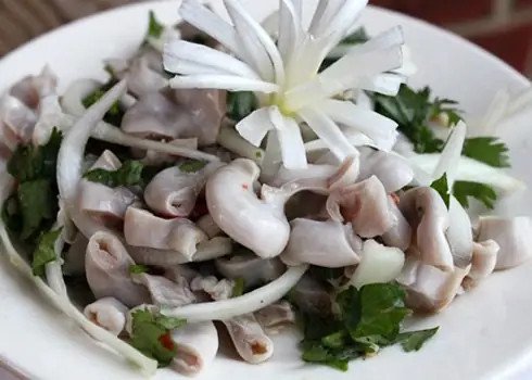 Lòng heo tươi ngon