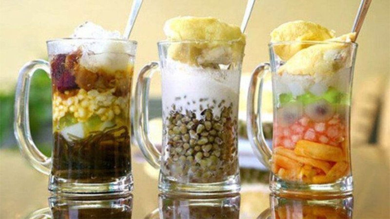 Lượng calo trong một cốc chè thập cẩm