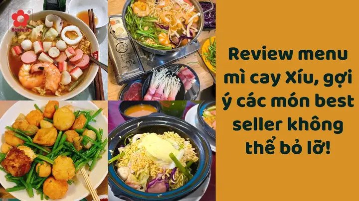 Mì Cay Xíu Quận 4 với topping đầy đặn