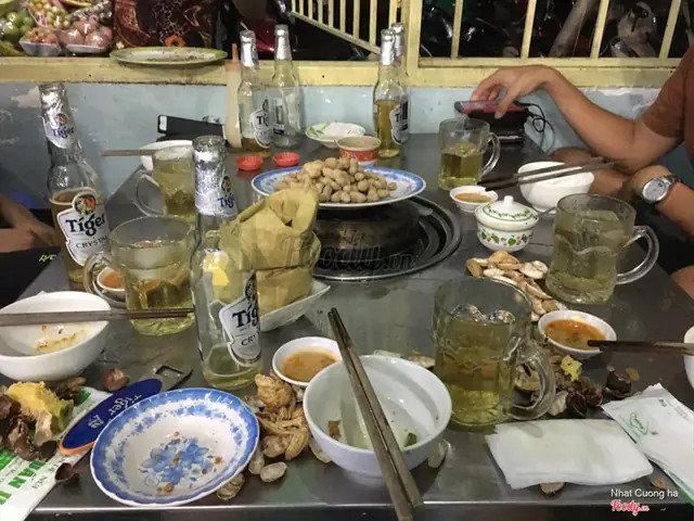 Món ăn được bài trí hấp dẫn
