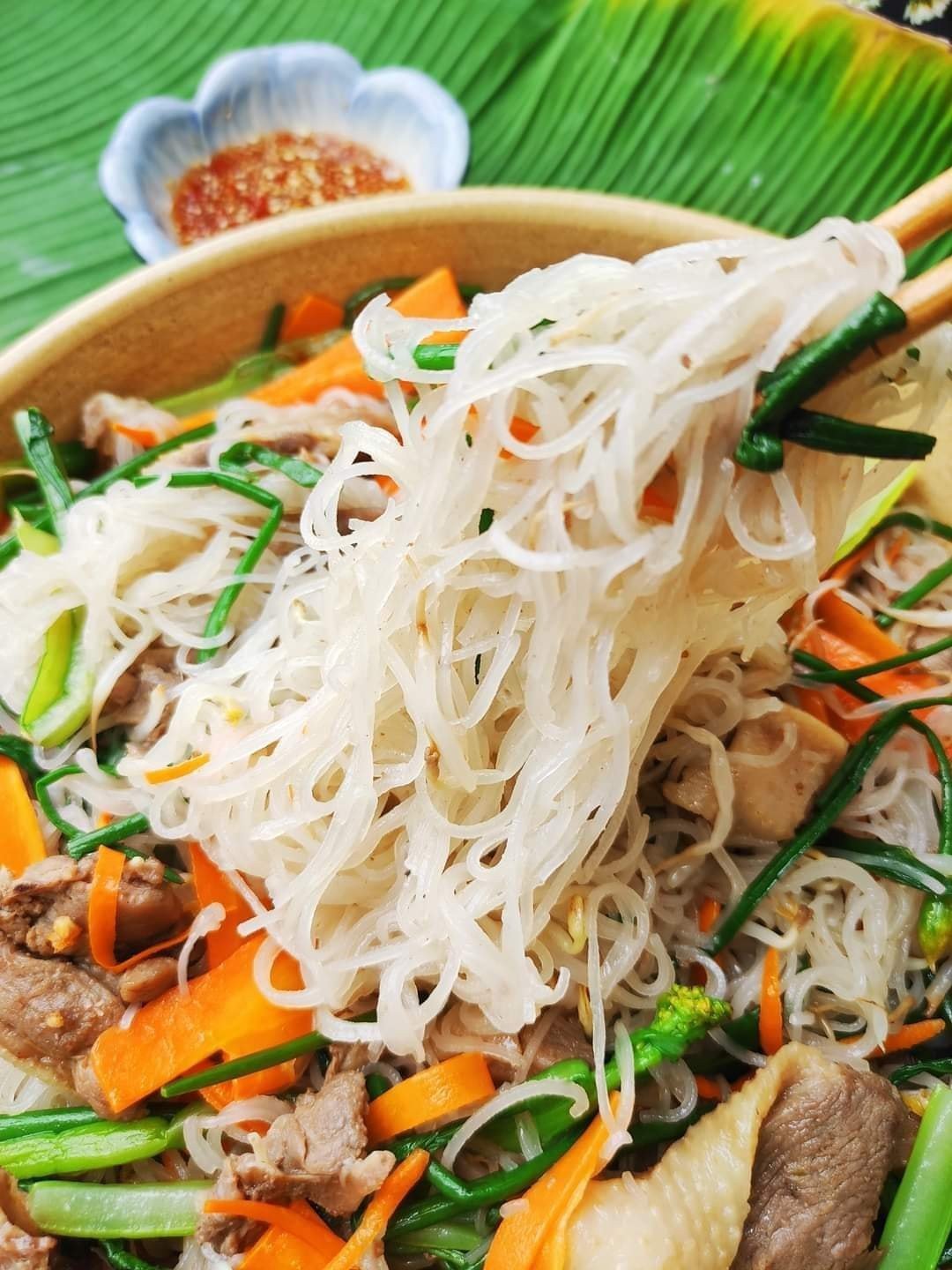 Món hủ tiếu xào vịt hấp dẫn, đủ dưỡng chất và không bị dính