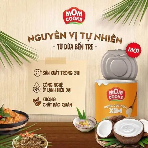 Nguyên liệu cho món vịt om sấu nước cốt dừa