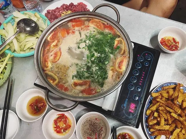 Nguyên liệu làm Lẩu Cá Khoai