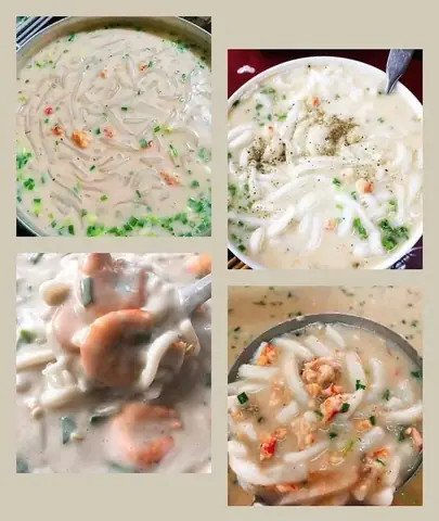 Nguyên liệu tươi ngon cho món bánh canh tép