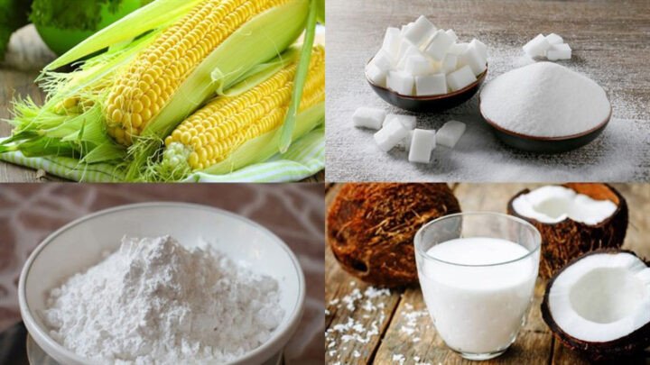 Nguyên liệu tươi ngon để nấu chè bắp Mỹ
