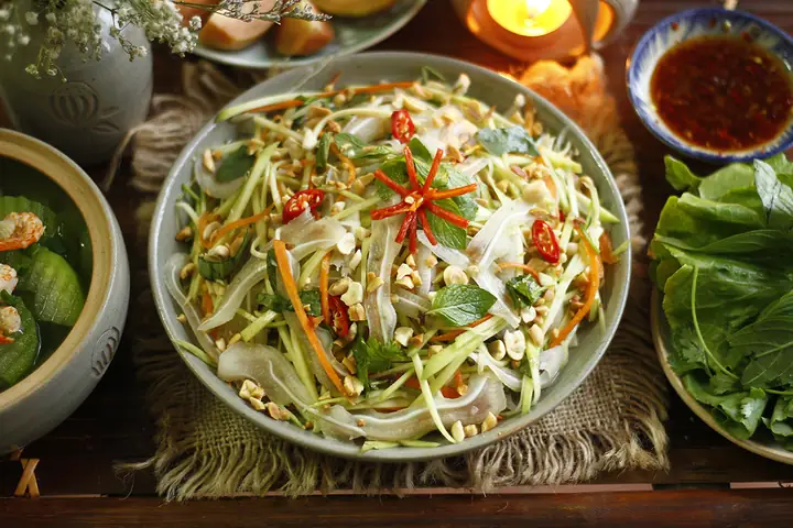 Cách Làm Nộm Thịt Lợn Xoài Xanh Chuẩn Vị, Dễ Thành Công