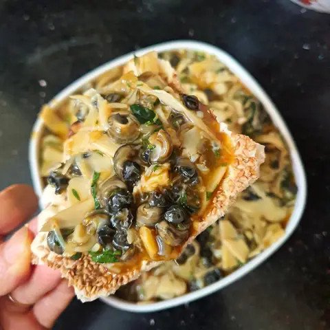 Ốc xào măng Thanh Hóa