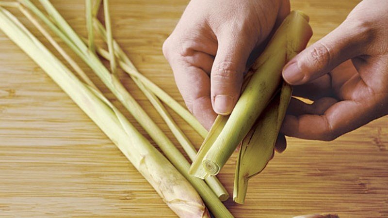 Sả giúp khử mùi dạ dày bò