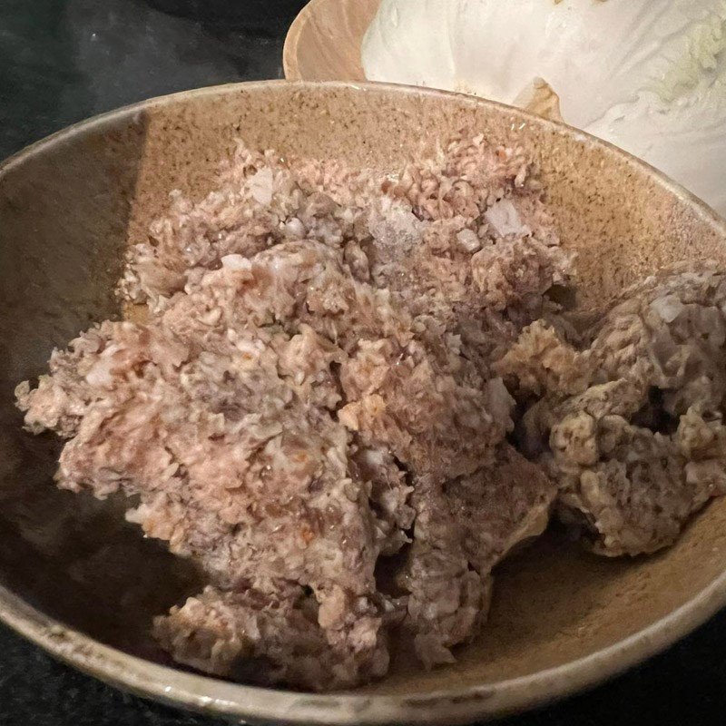 Sơ chế cải thảo sạch