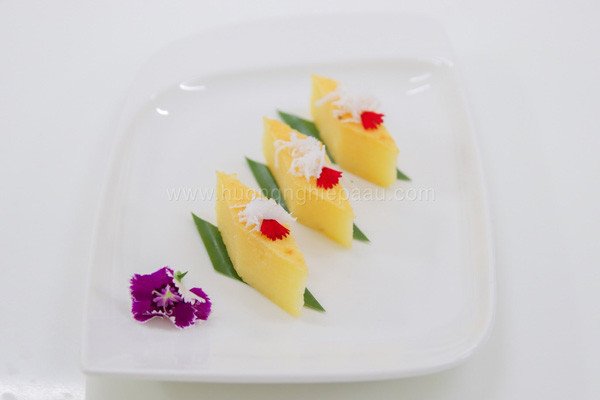 Thành phẩm bánh khoai mì hấp thơm ngon, hấp dẫn