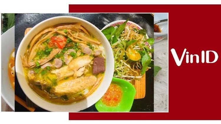 Thành phẩm bún gà xé hấp dẫn chuẩn vị