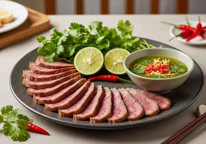 Cách Làm Thịt Trâu Luộc Nước Mắm Mềm Ngọt Chuẩn Vị Tại Nhà
