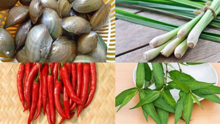 Trai tươi còn bùn đất trên vỏ