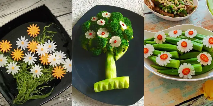 Cách Trang Trí Rau Củ Luộc Đẹp Mắt Và Hấp Dẫn