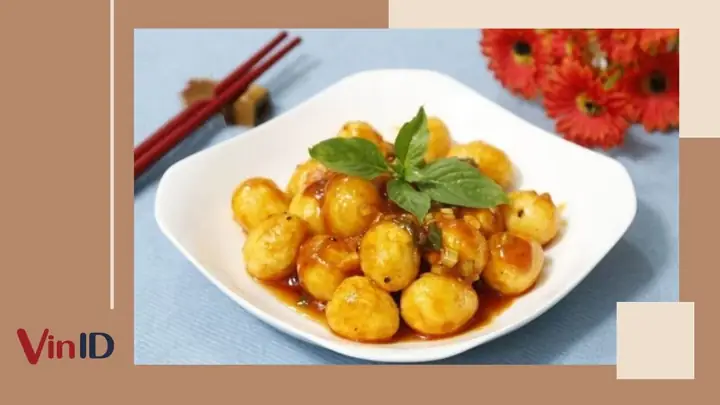 Trứng Cút Sốt Me Chua Ngọt: Công Thức Hoàn Hảo Cho Món Ăn Vặt Gia Đình