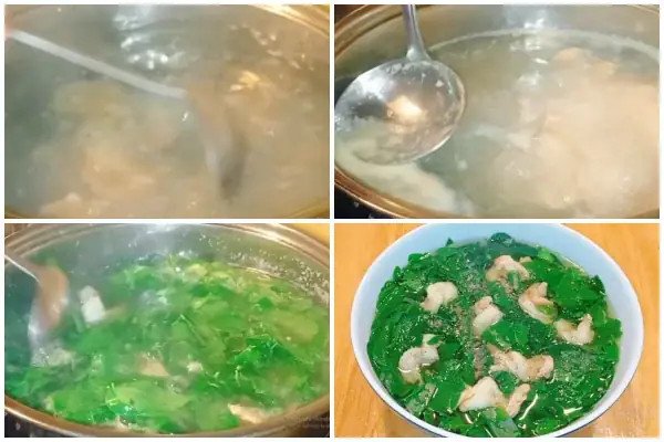 Xào thịt săn lại trước khi cho nước để tăng hương vị