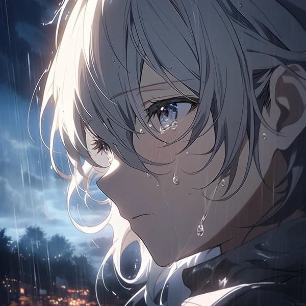 ảnh anime buồn nam 10