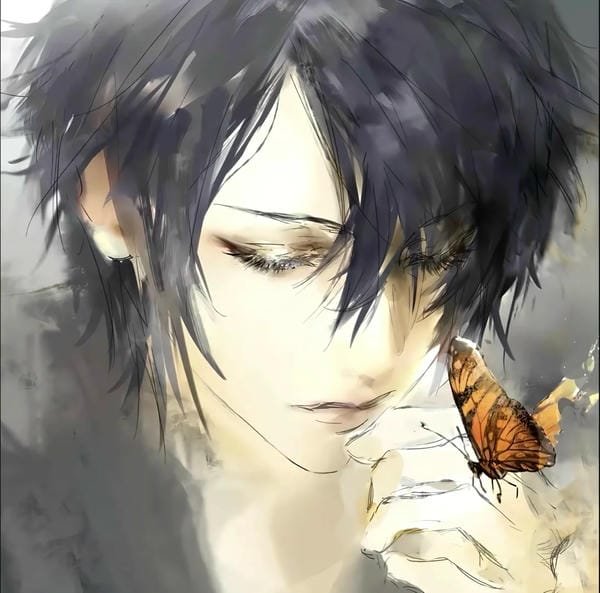 ảnh anime buồn nam 23