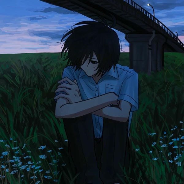 ảnh anime buồn nam 30