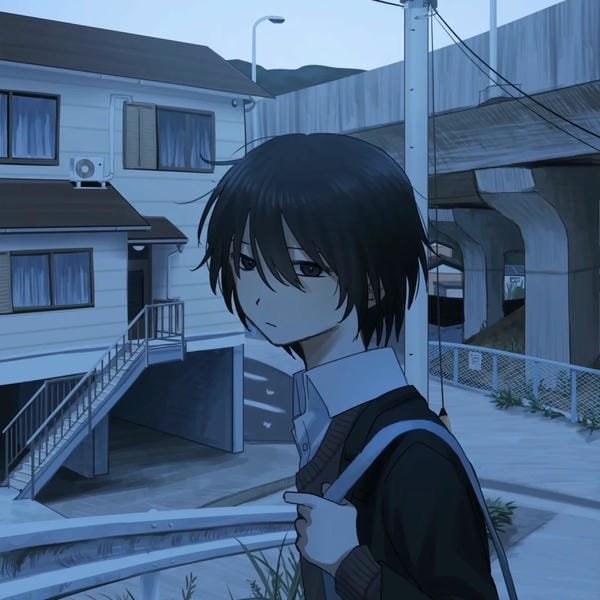 ảnh anime buồn nam 32