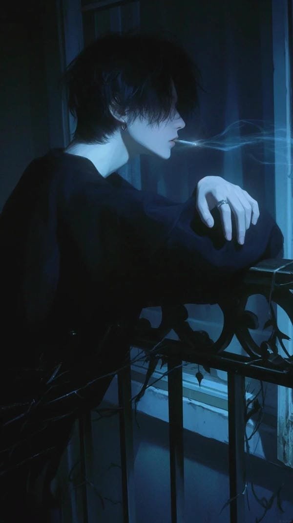 ảnh anime buồn nam 4