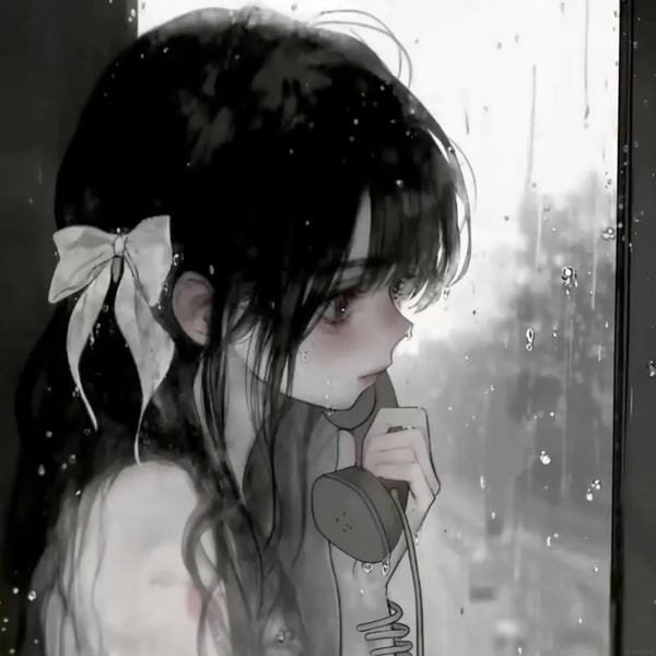 ảnh anime buồn nữ 1