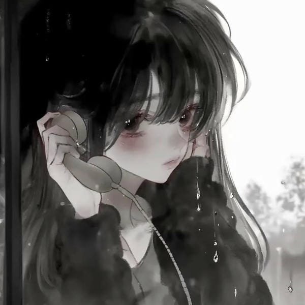 ảnh anime buồn nữ 2
