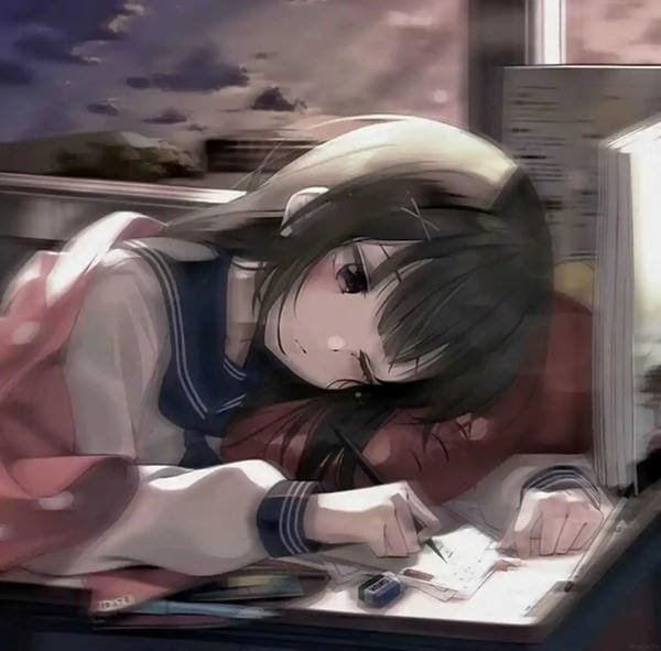 ảnh anime buồn nữ 30