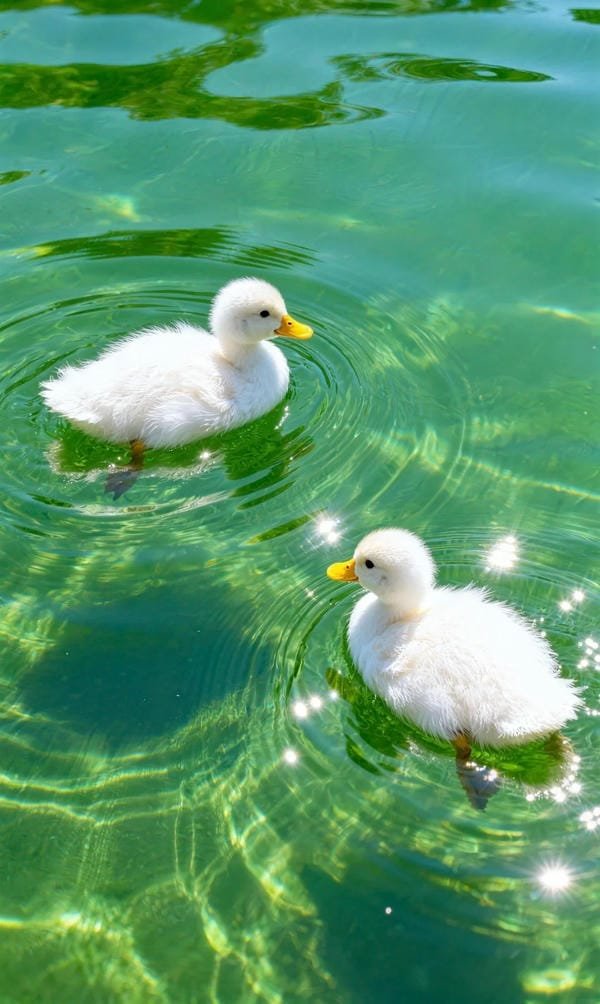ảnh con vịt cute