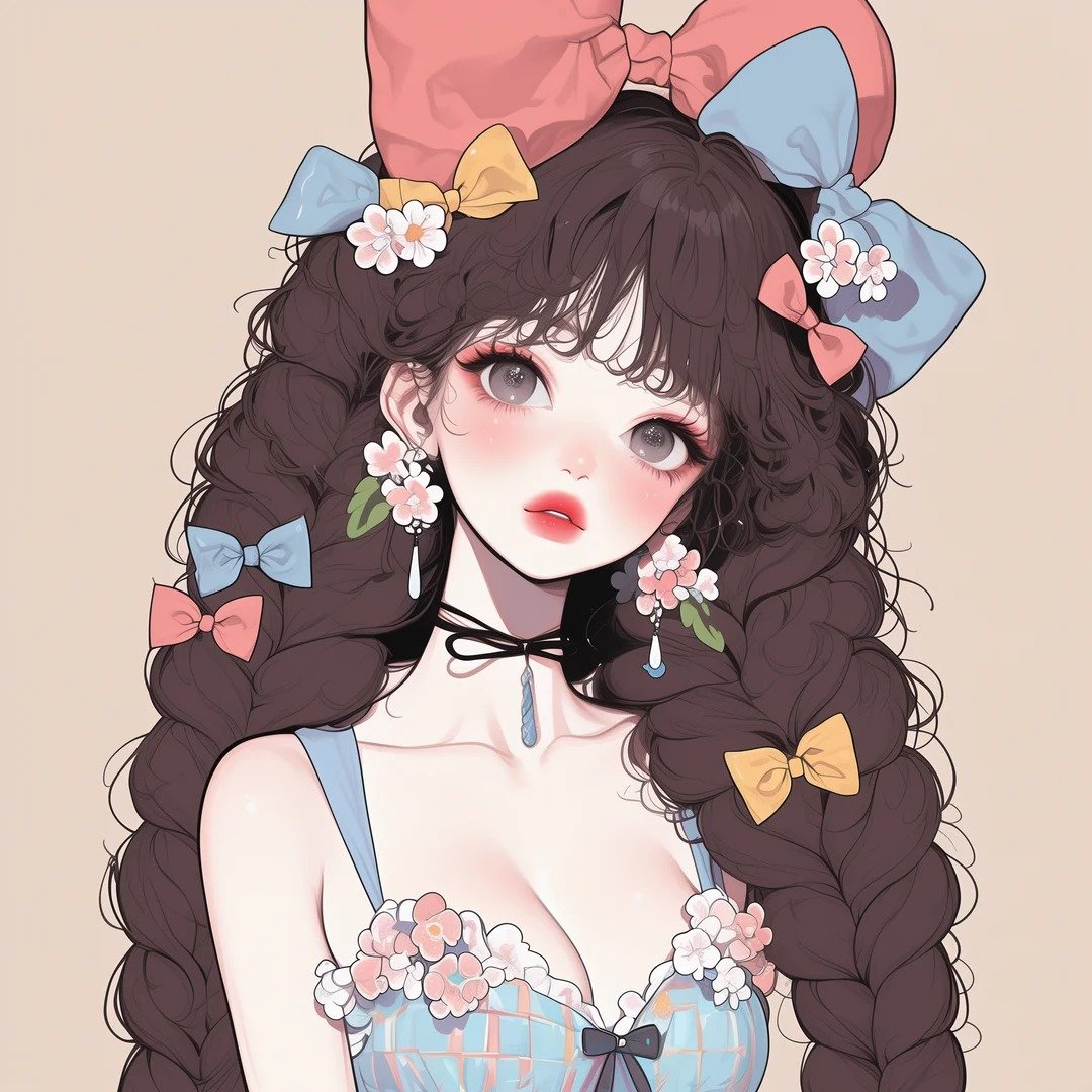 ảnh gái anime to tròn 17