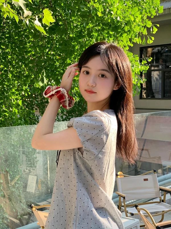 ảnh gái douyin che mặt