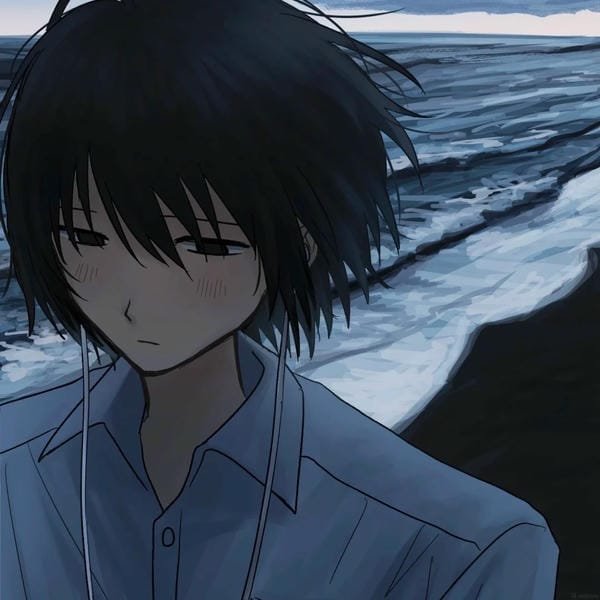 hình ảnh anime buồn nam