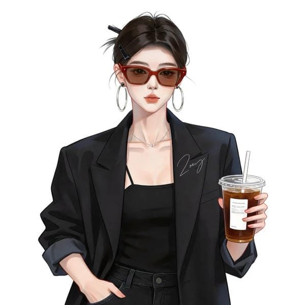 hình ảnh avatar cá tính nữ 35