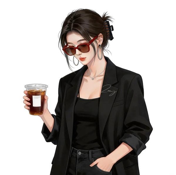 hình ảnh avatar cá tính nữ người thật