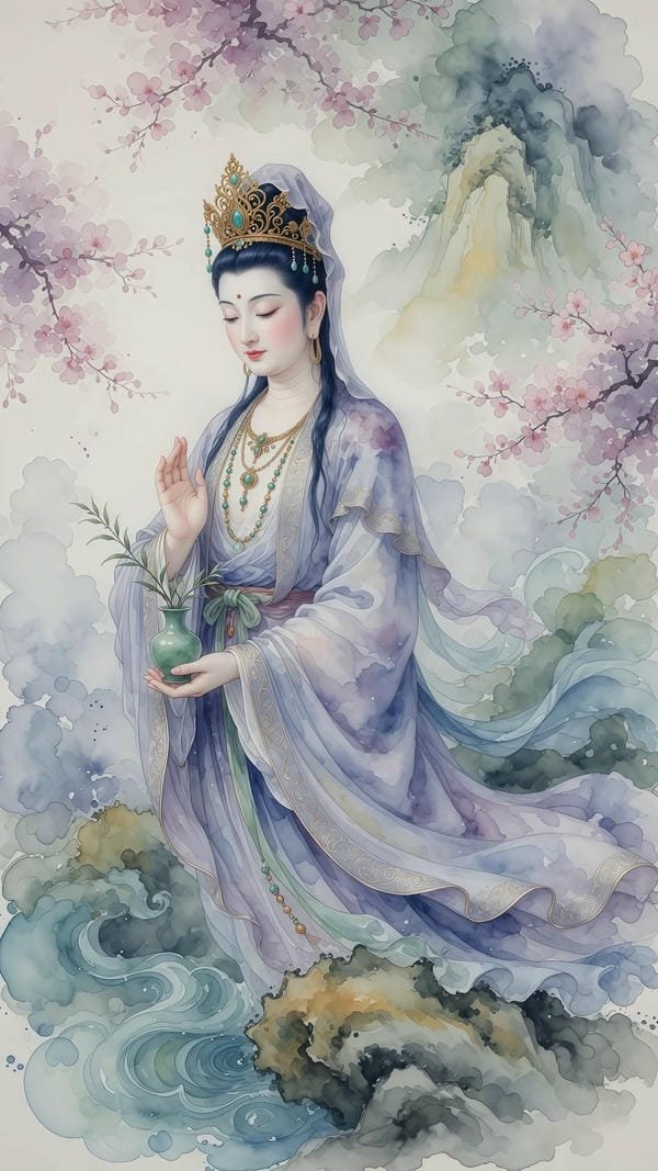 hình ảnh quan thế âm bồ tát