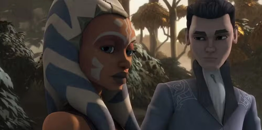 Ahsoka Tano Là Ai: Giải Mã Hành Trình Của Cựu Padawan Jedi Trong Star Wars Ahsoka Tano đứng cùng một thành viên phe Ly Khai