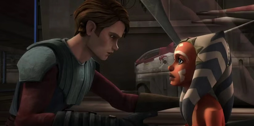 Ahsoka Tano Là Ai: Giải Mã Hành Trình Của Cựu Padawan Jedi Trong Star Wars Anakin Skywalker động viên Ahsoka trong The Clone Wars