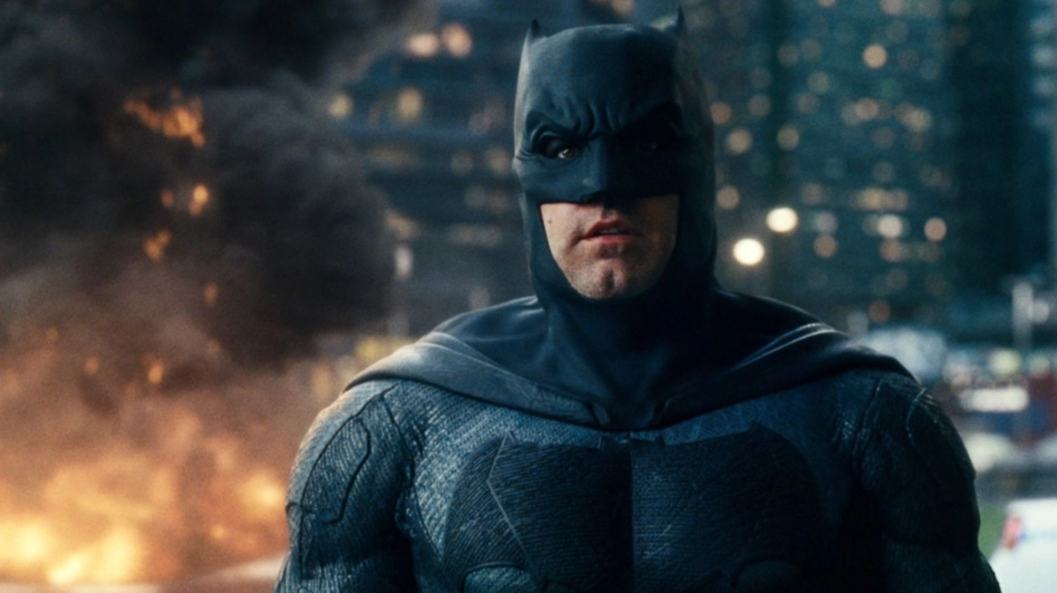 Ben Affleck trong vai Batman, một phiên bản dày dặn kinh nghiệm