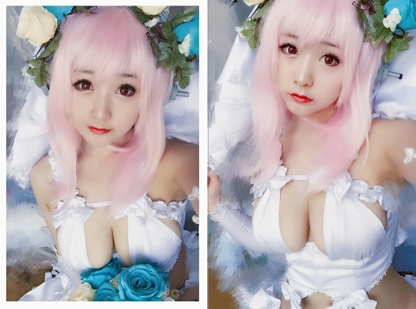 Bộ ảnh cosplay Super Sonico 8